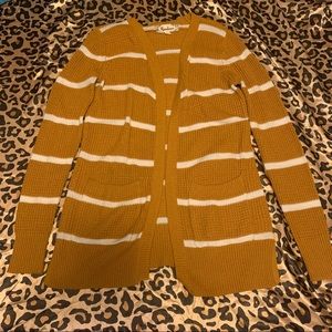 Moondance| striped cardigan